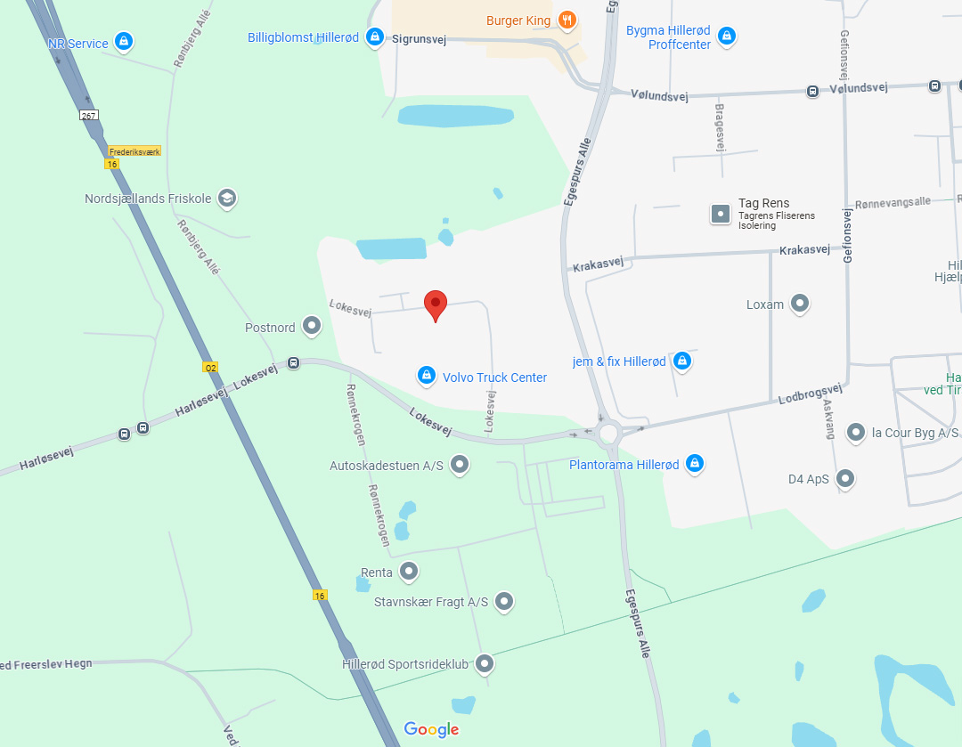 Google Maps billede af Hillerød