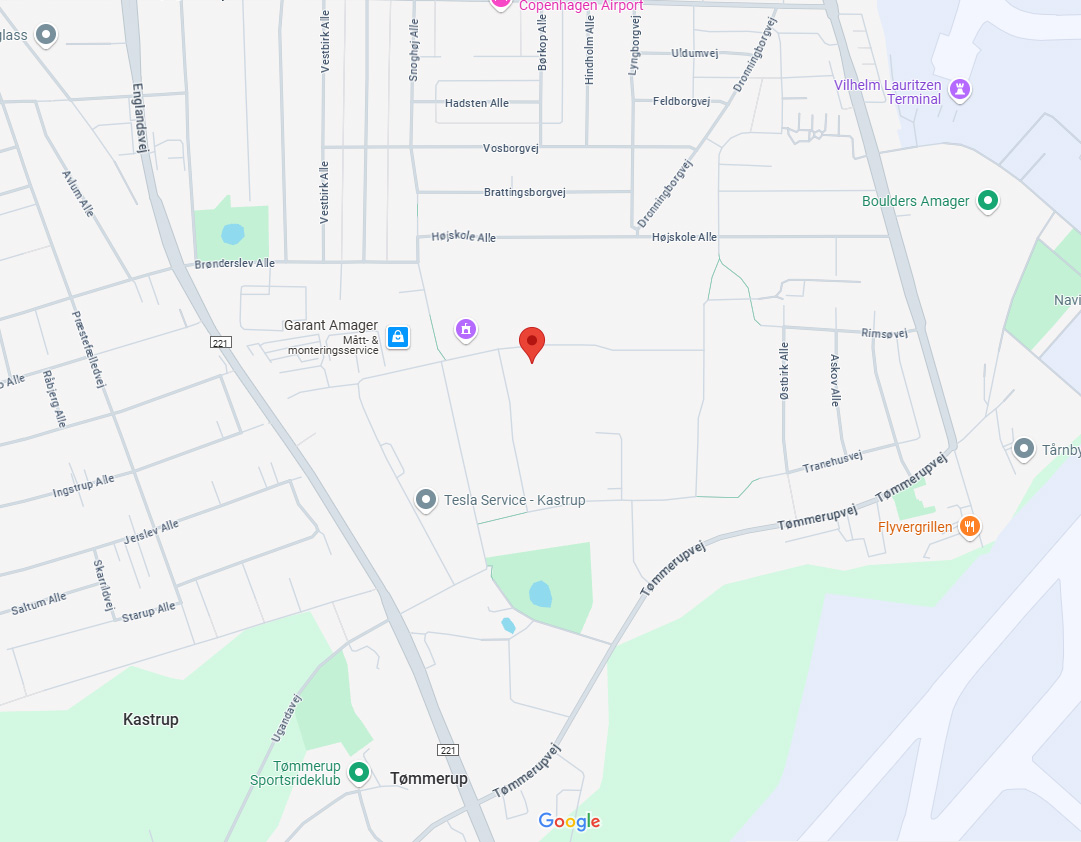 Google Maps billede af Kastrup